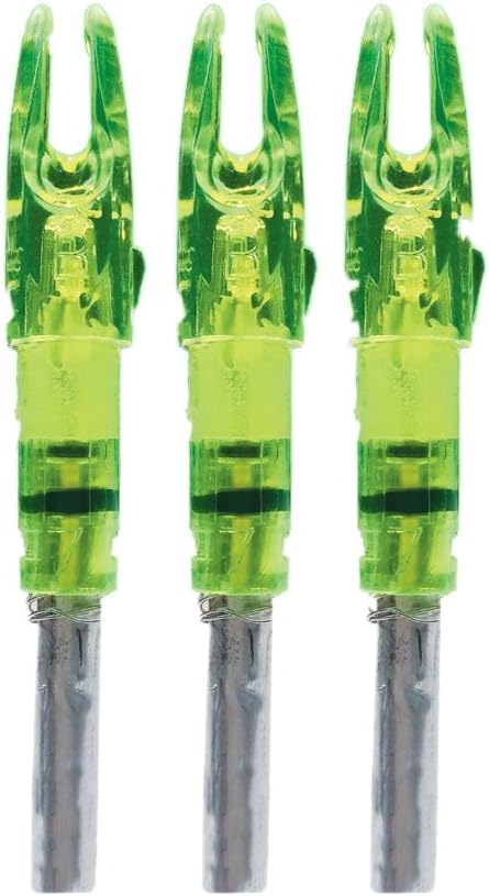 Lumenok Signature Nock,Green, 1 Count (Pack of 3)