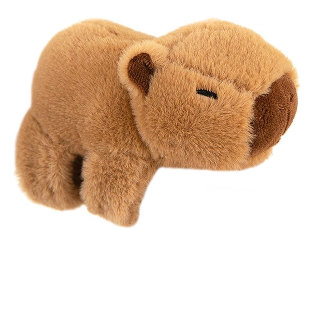 Pulsera de bofetada capibara de peluche abrazable de 25 cm para niños 8