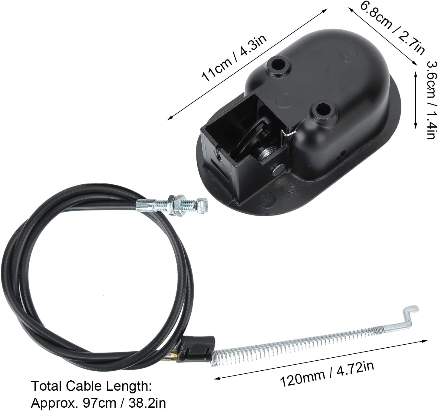 Sofa Release Handle, Sofa Chair Recliner Release Puller, Couch Release Lever Pull Handle for Most Recliner Sofas(120mm)