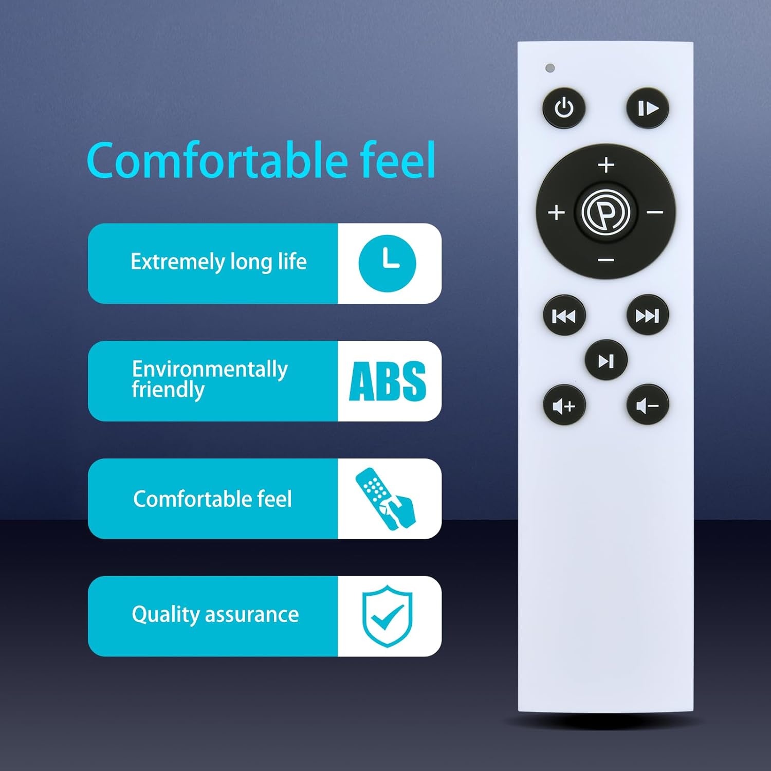 ZWP Remote Control material and comfort features