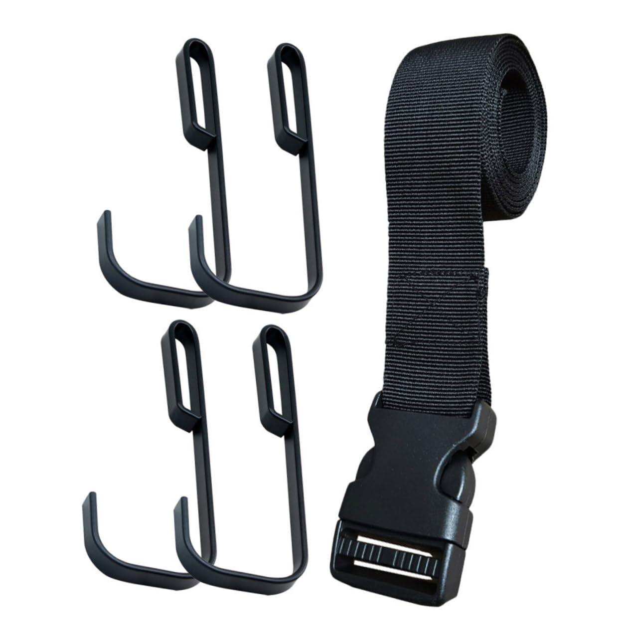 Mikikit 5Pcs Durable Outdoor Tree Stand Hooks Heavy Duty Hunting Equipment for Hanging Bows and Gear Versatile Multi Hooks for Tree Stand Adventures