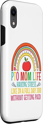 Miniatura 3 de iPhone XR Parent Teacher Organization PTO Mom Appreciaton PTO Team Case
