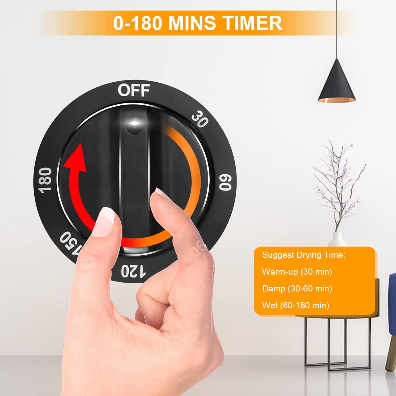 NESOVI Safe Shoe Boot Dryer: Portable Shoes Warmer Dryer with Timer | Detachable Boot Dryer with Heated Fan | Quick Drying Shoe Dryer with Heat Blower for Glove Hat Garment Boots : Clothing, Shoes & Jewelry