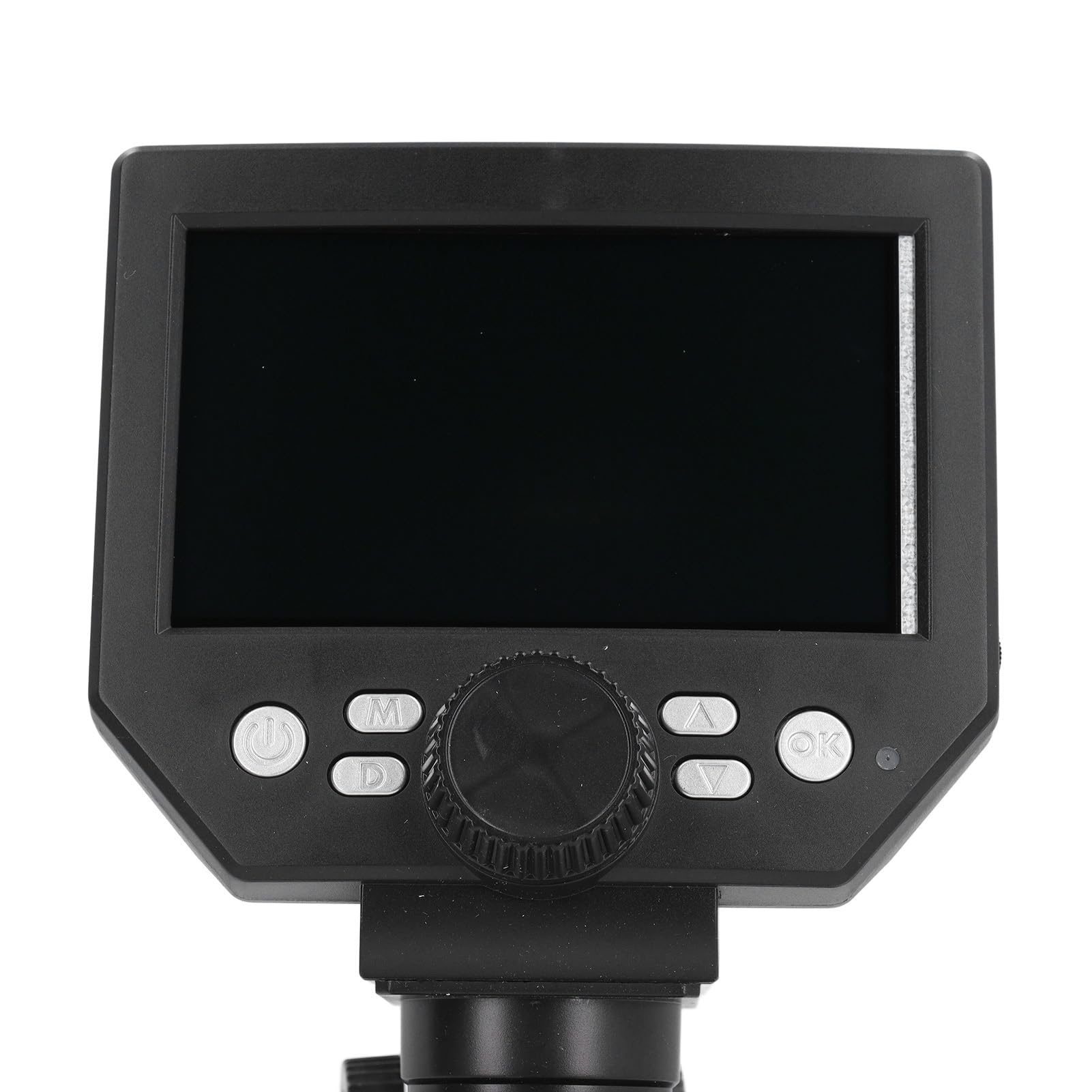Marhynchus Digitales Mikroskop, 4,3-Zoll-LCD-Lötmikroskop mit Gehäuse aus ABS-Aluminiumlegierung, 10-MP-Kamera, 1- Bis 1000-facher Zoom, 8 LED-Vollansicht für die Betrachtung von