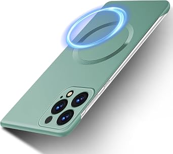 Ultra Slim Case for iPhone 14 Pro Max Case with Magnetic [Borderless - Original Touch] Matte Slim Phone Case with Mag-Safe, Anti-Fingerprint Cover for iPhone 14 Pro Max