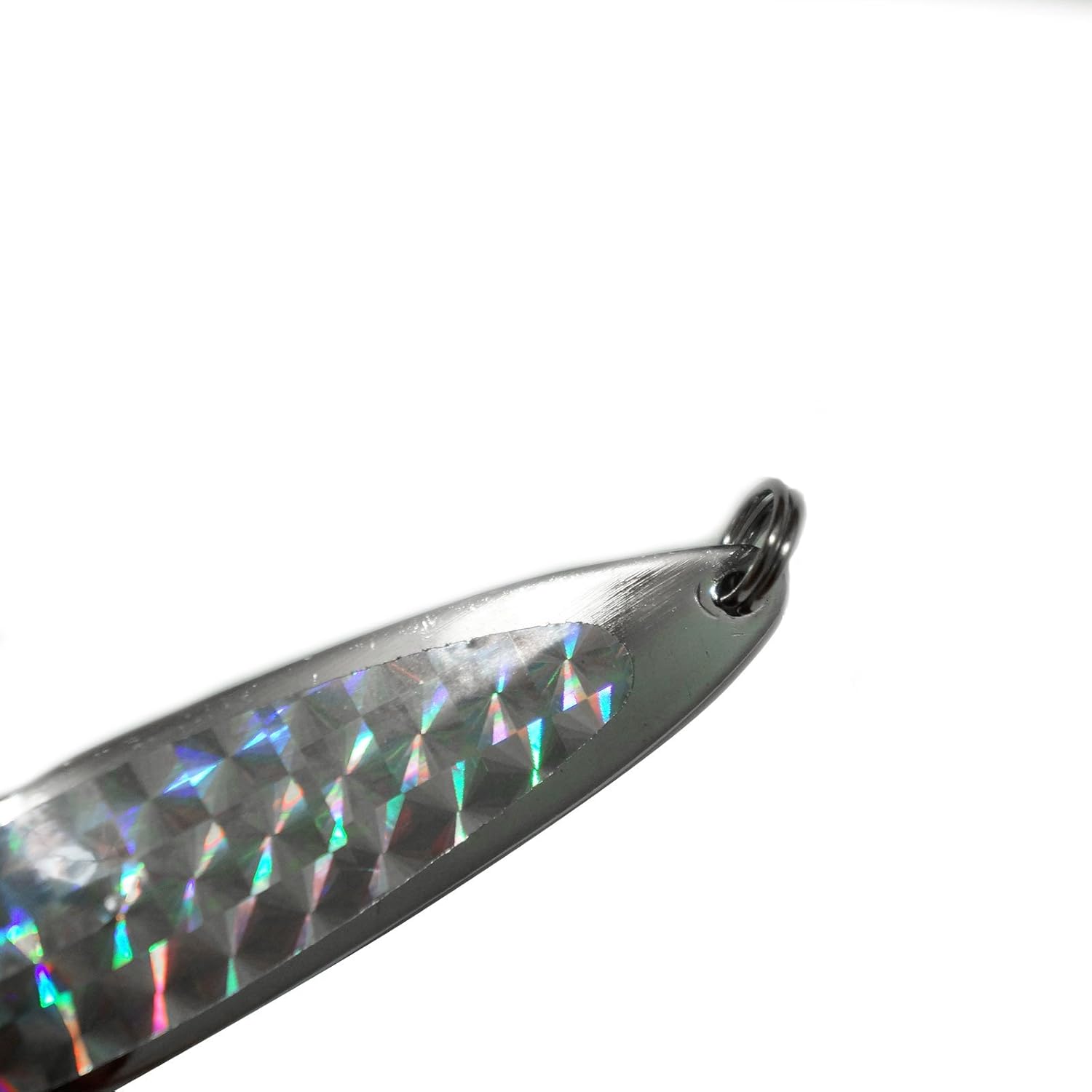 10pcs 3oz 6inch Fishing Spoon with Treble Hook Fish Jig Bait Lures Silver Tape - Fish WOW!