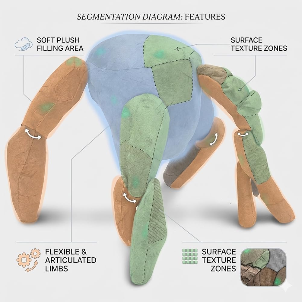 Project Hail Mary Rocky Plush Amaze Meme Throw Pillow Movie-Inspired Collectible Figurine Stuffed Animal Pillow - 2