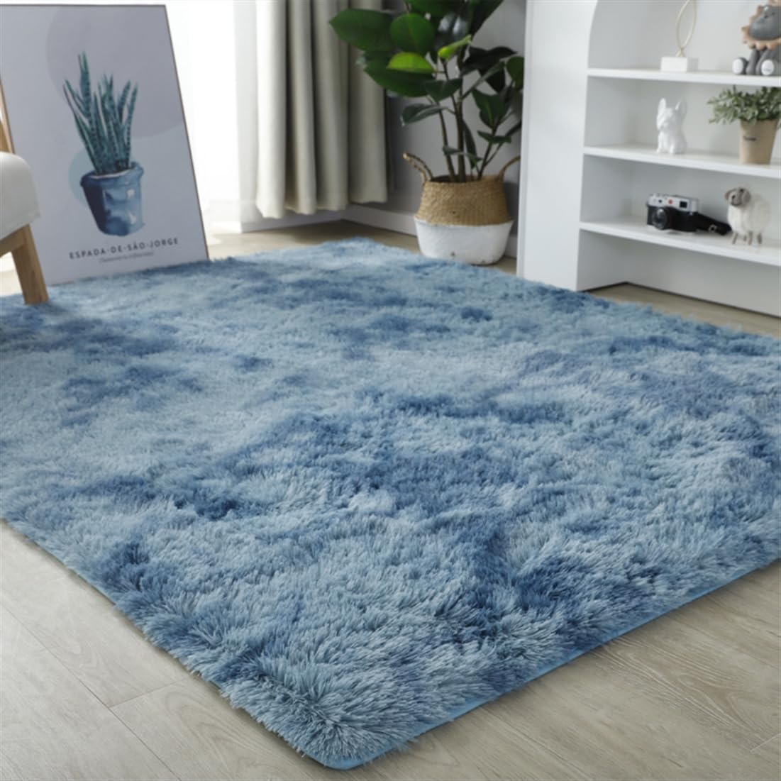 Shaggy Area Rugs Fluffy Plush Rugs Modern Soft Fuzzy Throw Carpets for Living Room Nursery Dorm Room Home