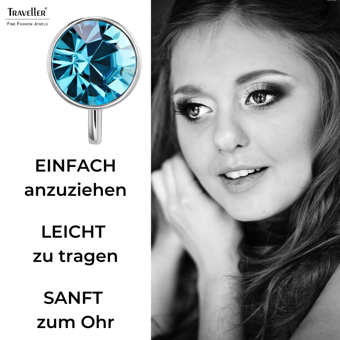 Traveller Ohrclip - Damen - Kristall