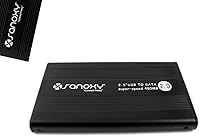 Vista 1 de SANOXY® Carcasa externa de disco duro SATA a USB 2.0 de 2.5" Solución de almacenamiento portátil