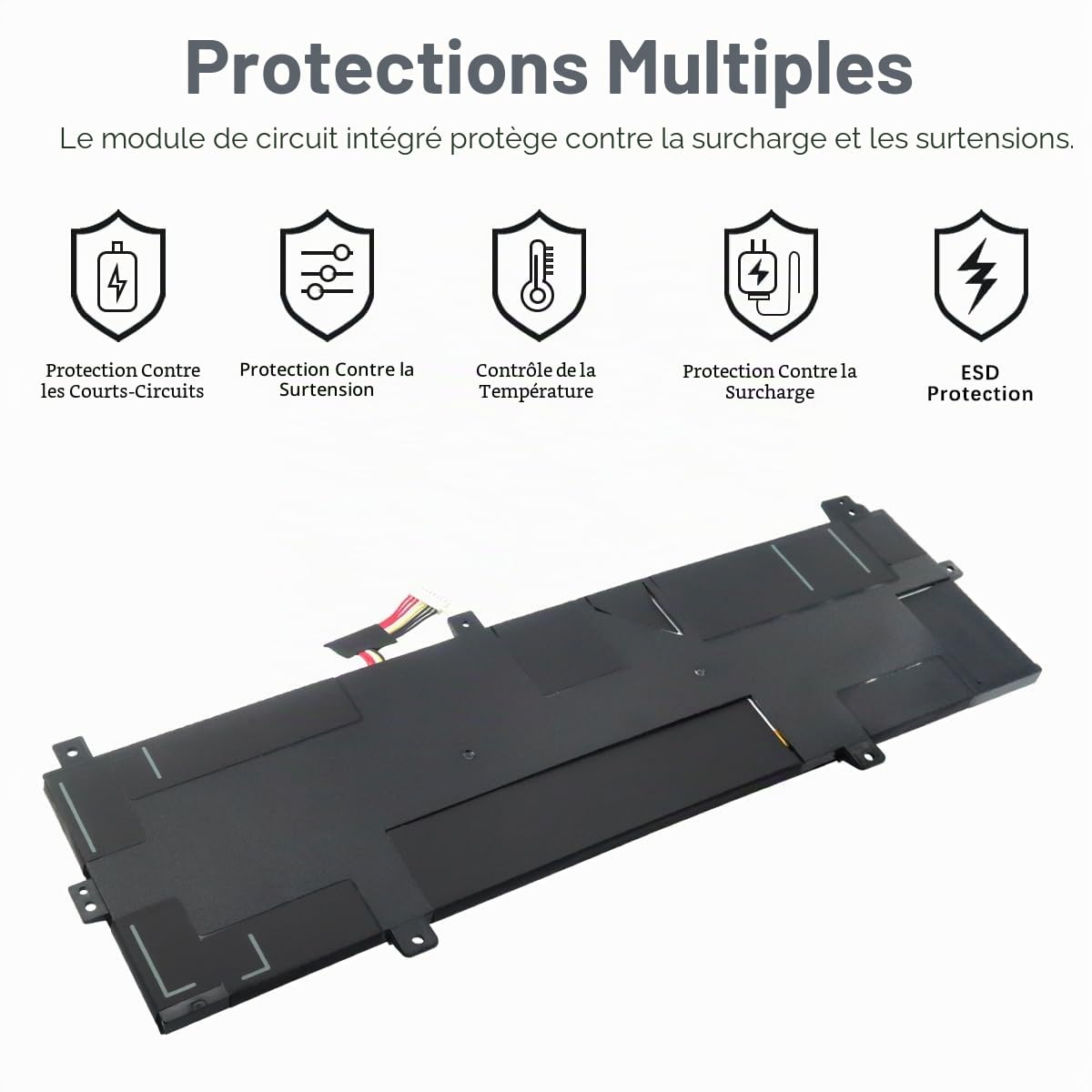50Wh C31N1620 Batterie pour ASUS Pro P5440F P5440FA P5440FF P5240U P5240UA P5240UF P5240FA P5240FF P5340FA P5340FF P5340UA P5340UF P5440UA P5440UF PU404 PU404U PU404UA PU404UF PU404F PU404FA