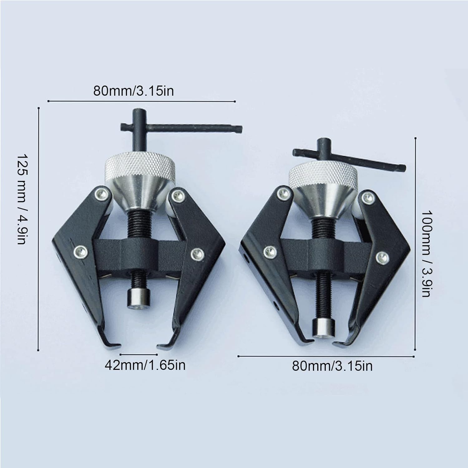 Wiper Arm Puller, 42mm Windshield Wiper Arm Remover Stainless Steel Battery Terminal Puller Tool Bearing Puller Bearing Removal Tool