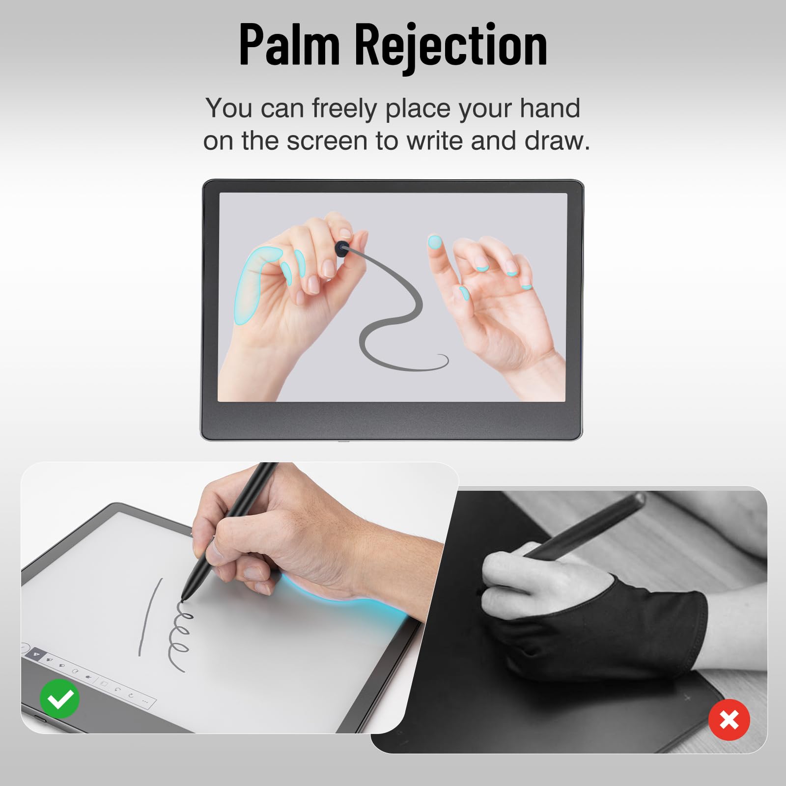 EMR - Lápiz capacitivo para Kindle Scribe Pen con borrador, repuesto para notable 2 bolígrafos con borrador, bolígrafo EMR para Kindle Scribe Stylus, sensibilidad a la presión 4096, rechazo de palma