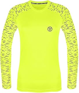 Proviz REFLECT360 Womens Sports T-Shirt, Long Sleeve Reflective Breathable Activewear Top