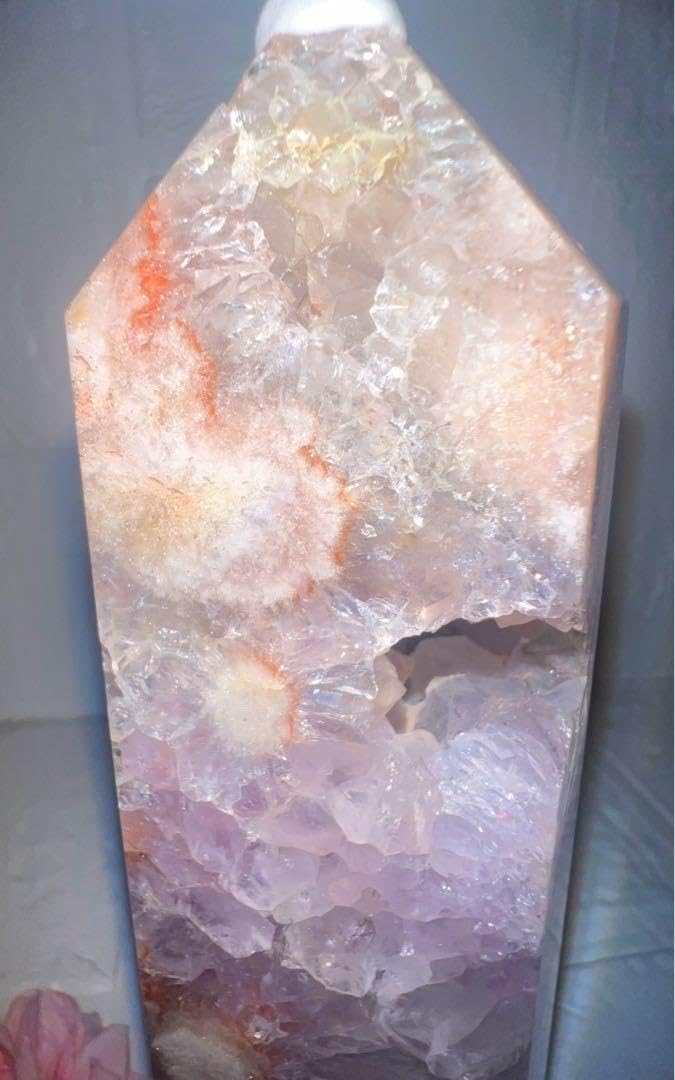 ①ピンクアメジスト♥️桜瑪瑙♥️花瑪瑙♥️タワー♥️チェリーブロッサム♥️クリスタル♥️水晶 ⑯ピンクアメジストタワーチェリーブロッサム桜瑪瑙花瑪瑙フラワー