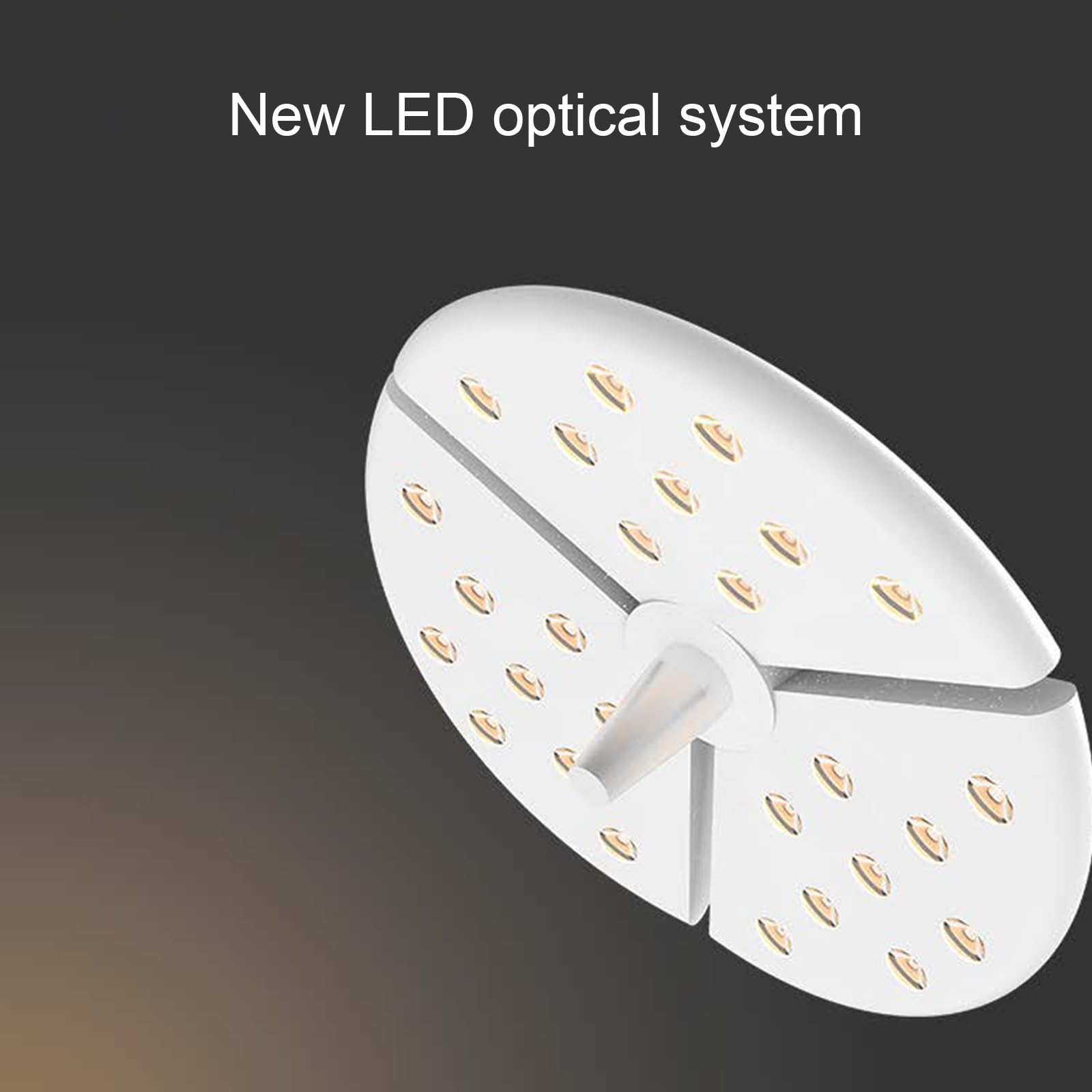 Lampada LED Senza Ombre Da Parete, Lampada Medica for Ausilio Chirurgico, Luminosità Regolabile, Interruttore Touch, for Ospedale