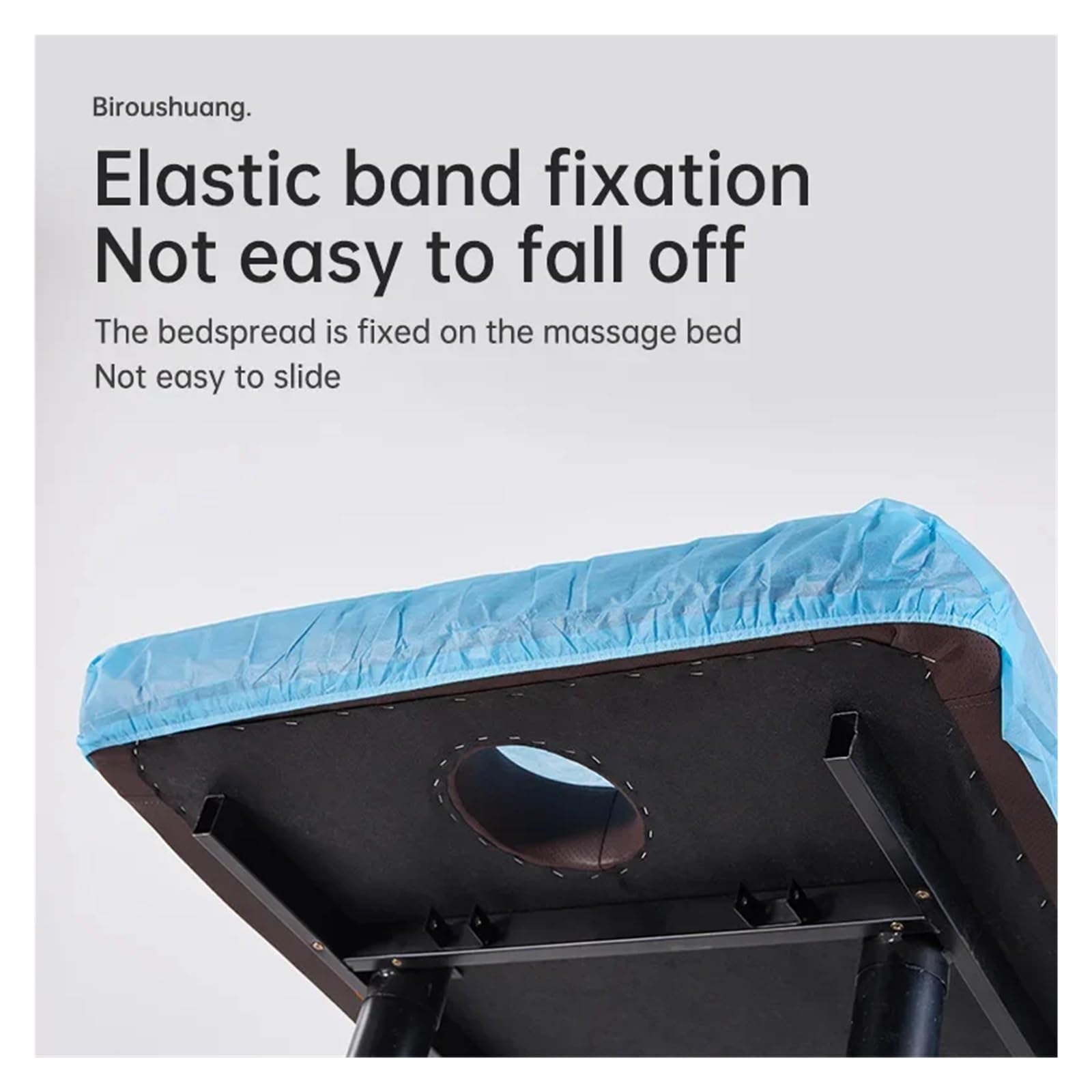 Sabanas Camilla Masaje Sábanas desechables con banda elástica, cubierta for mesa de masaje de salón, transpirable, no tejido, for Spa, tatuaje, viaje, Hotel, antisuciedad(Waterproof 110x215cm,20pcs)
