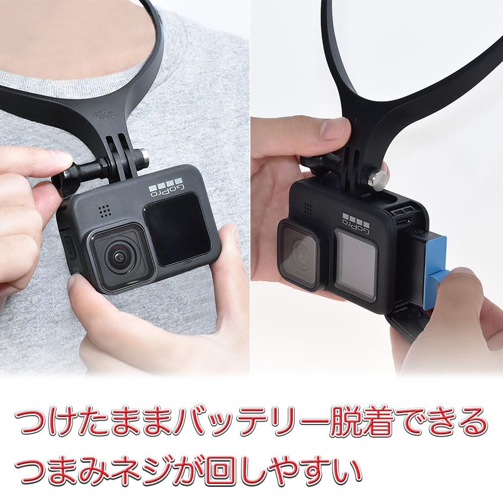 Amazon | GLIDER GoPro&スマホ用 アクセサリー ネックマウント Air 