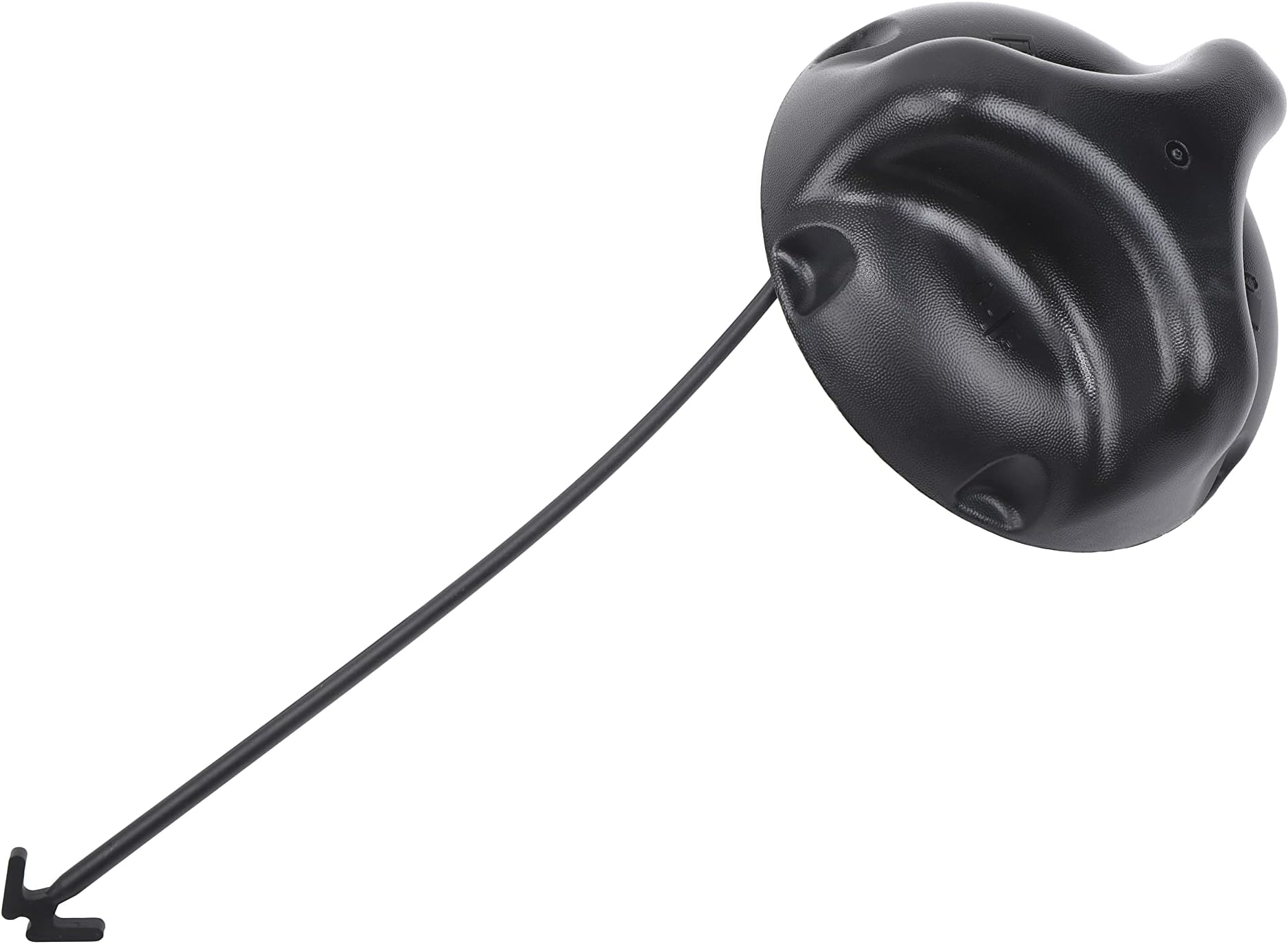 Billet Aluminum Chrome Fuel Door Locking Gas Tank Cap Cover