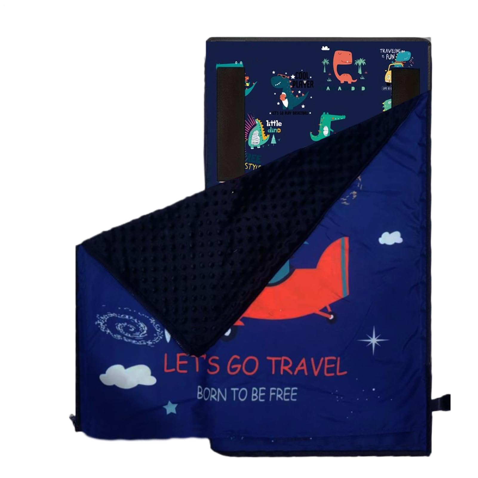 Lit en Avion pour Tout-Petit - 79 cm pour Airplane - Toddler Travel Hammock Flinable Tissu Oxford et Extension de Sommeil en Polyester avec Couverture, Lits Portables pour Les Vols, Voyages su