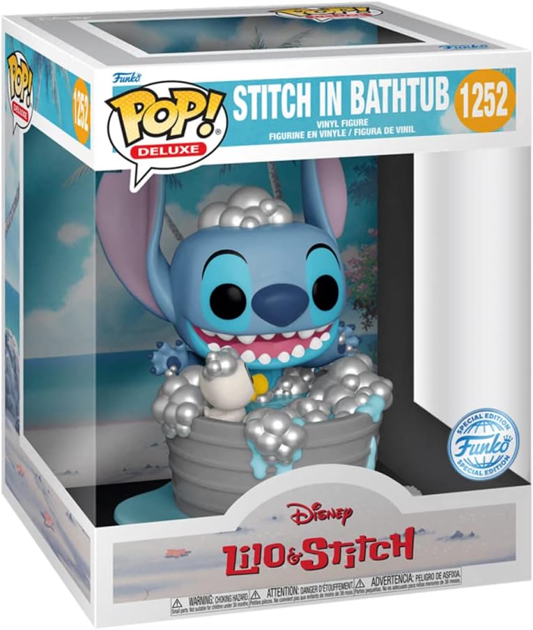 Pop! Deluxe Stitch dans le bain main image 1
