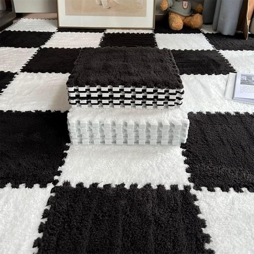 ORTO NATURE Tapis De Sol Puzzle De Massage De 16 Pièces - Tapis De Jeu Orthopédique Pour Enfants