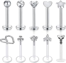 MODRSA 20g 16g Tragus Piercing Jewelry Helix Earrings Thr...