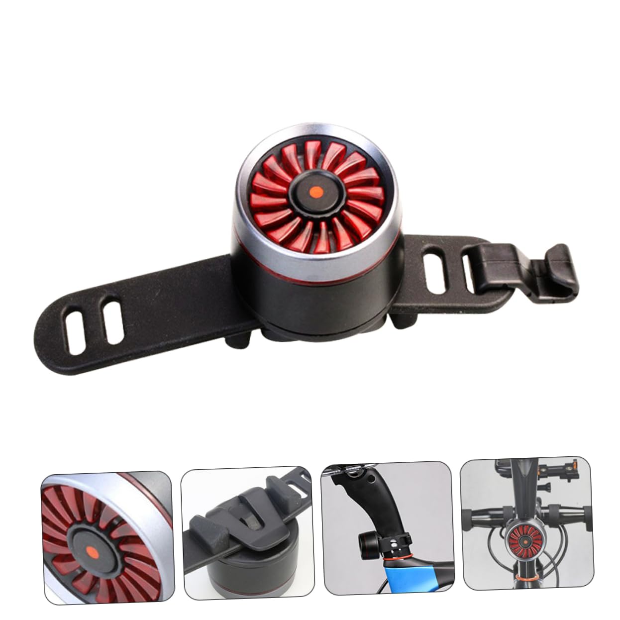 POPETPOP Cycling Safety Essential Waterproof Rechargeable Bike Taillight Smart Sensor 380mah Rainproof and Anti-Fog