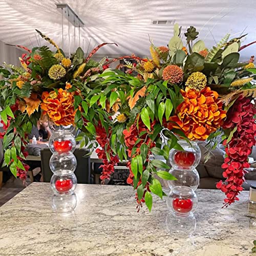 Funornam 24Pcs Italian Ruscus Greenery Stems Artificial Silk Greenery Plants Spray For Diy Wedding Arch Bouquet Filler Table Centerpieces Home Decor #TOP7