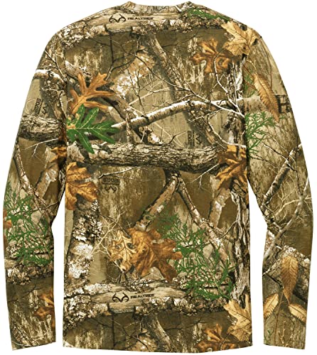 Joe's USA Men's Camouflage Long Sleeve Pocket T-Shirts in XS-4XL2