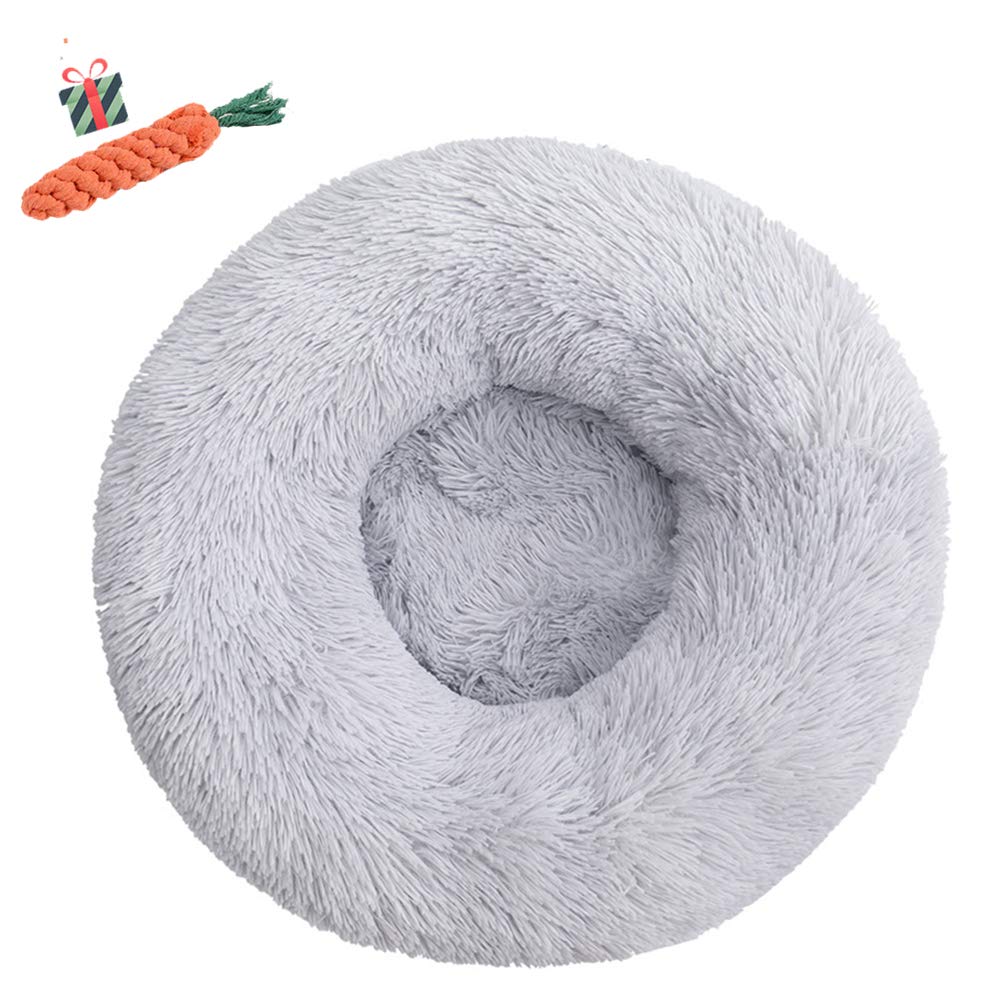 Coussin chat et petit chien Chickw1 : grand panier rond 100CM pour de douces siestes au salon