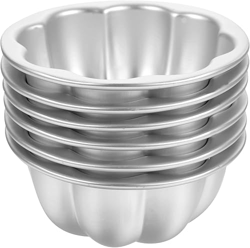 Miniatura 7 de Hemoton 24 moldes para tartas de huevo, moldes para tartas de huevo, moldes para tartas, cupcakes, tazas de bagatelas, moldes para hornear muffins,