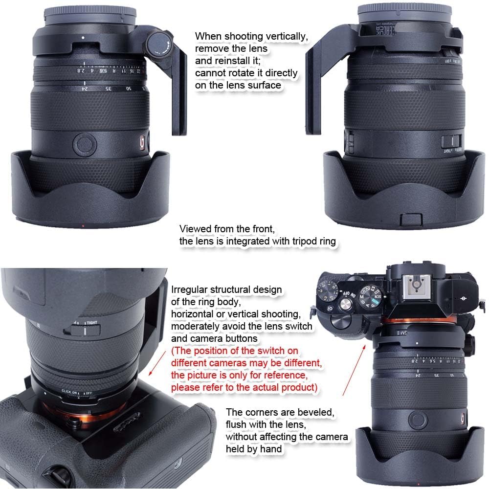 Amazon | iShoot リング式三脚座、FE 24-70mm F2.8 GM II，FE 20-70mm