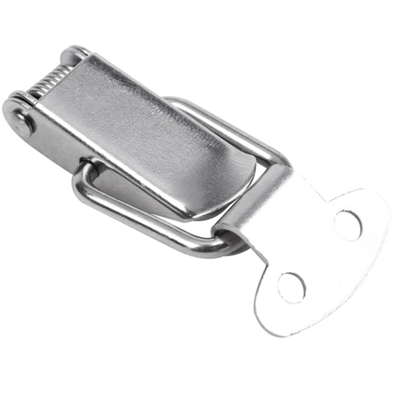 8 Stück Edelstahl-Entenmaulschnallen, Vintage-Mini-Schloss, for Truhen, Boxen, Geschenke, Koffer, Kofferschnallen, Knebelverschluss, Riegel, Klemme für Werkzeugkasten
