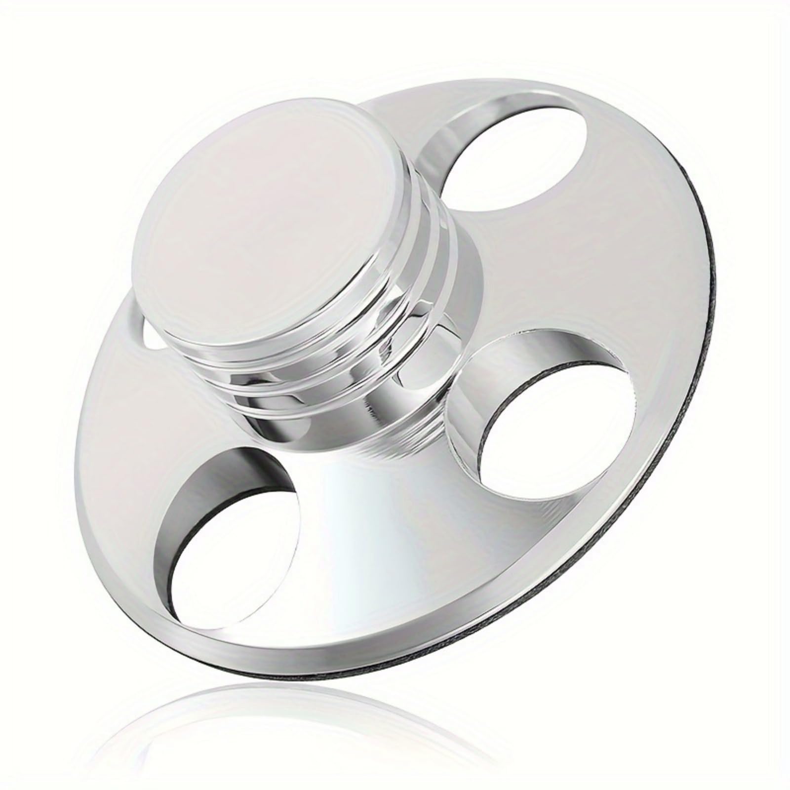 Stabilizzatore Antivibrazione Peso Disco Audiophile Pressadischi per Audiofili, Collezionisti di Vinili, Argento, 240g