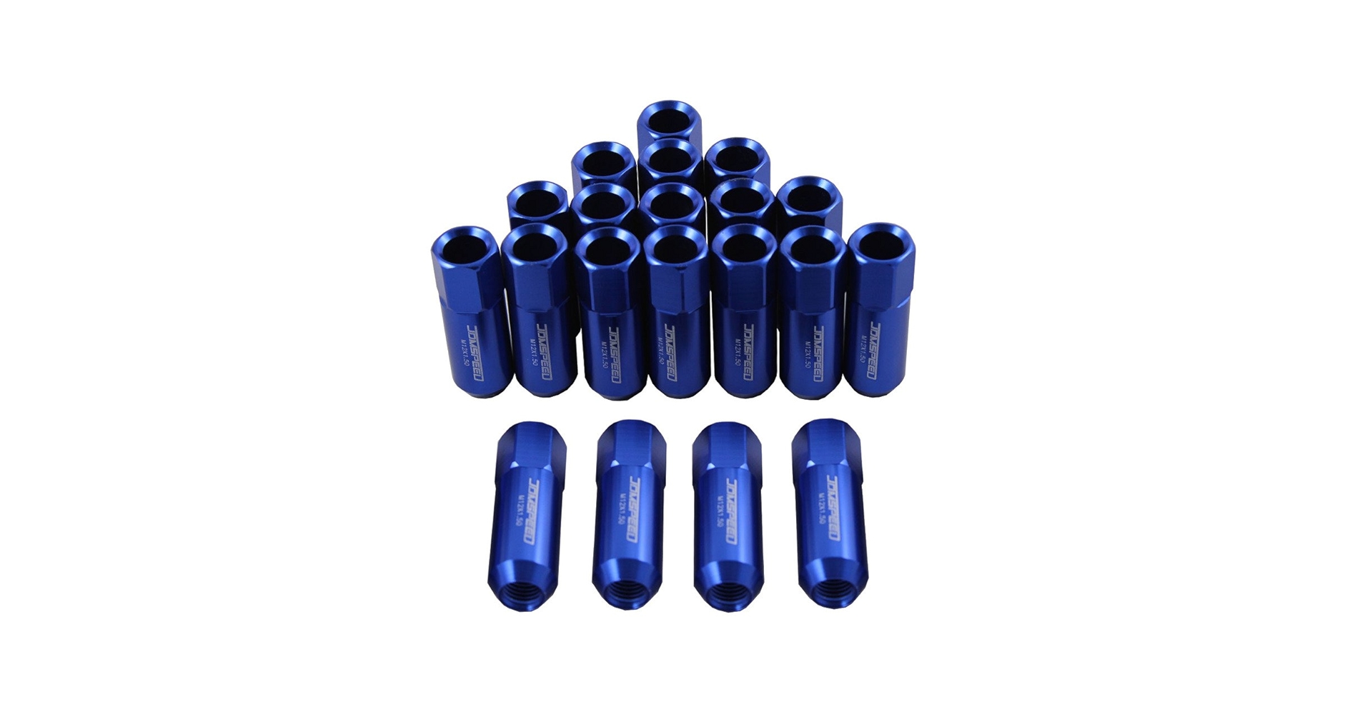 JM imports Amazon.com: JDMSPEED Blue 60MM Aluminum Extended Tuner Lug