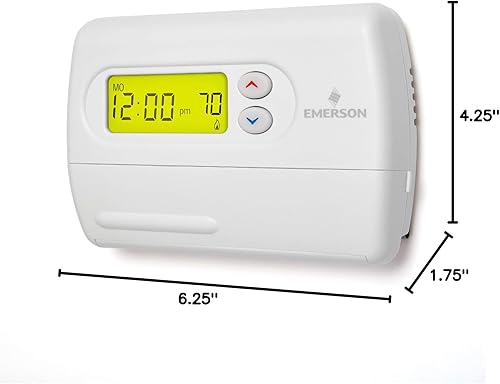 Miniatura 7 de Emerson Thermostats Emerson 1F87-361 - Termostato programable de 7 días para sistemas de una sola etapa