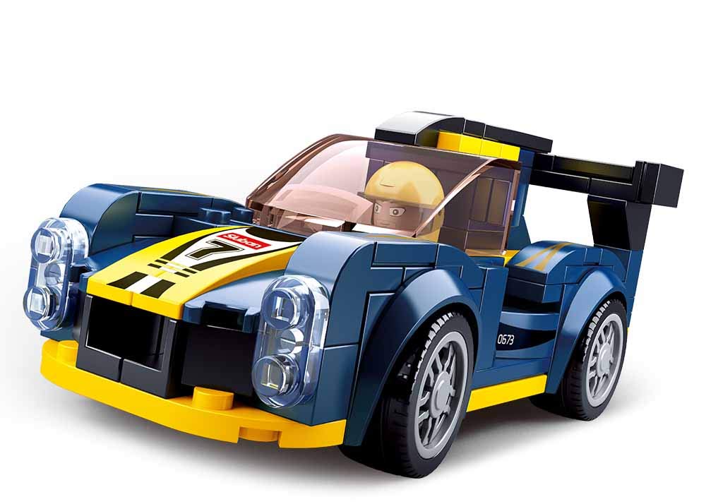 Sluban 0673 - LeMANS Racing Car - New