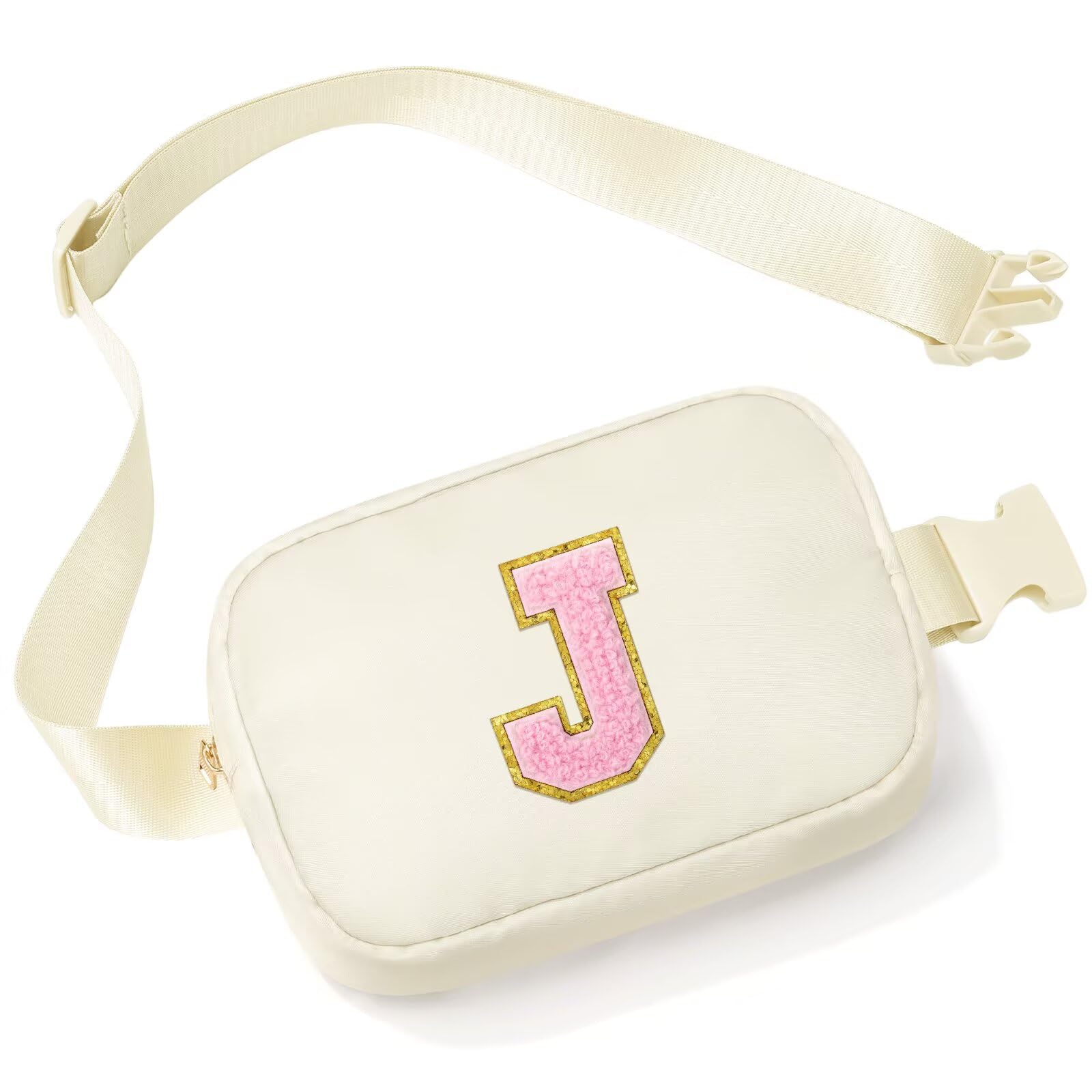 YOOLIFE Buchstaben Bauchtasche Kinder Mädchen Gürteltasche - Geschenk Mädchen 3 4 5 6 7 8 9 10 11 12 Jahre, Personalisiert Teenager Geschenke für Frauen Freund Schwester Mama