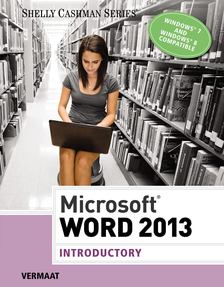 Microsoft (R) Word 2013: Introductory (Shelly Cashman)