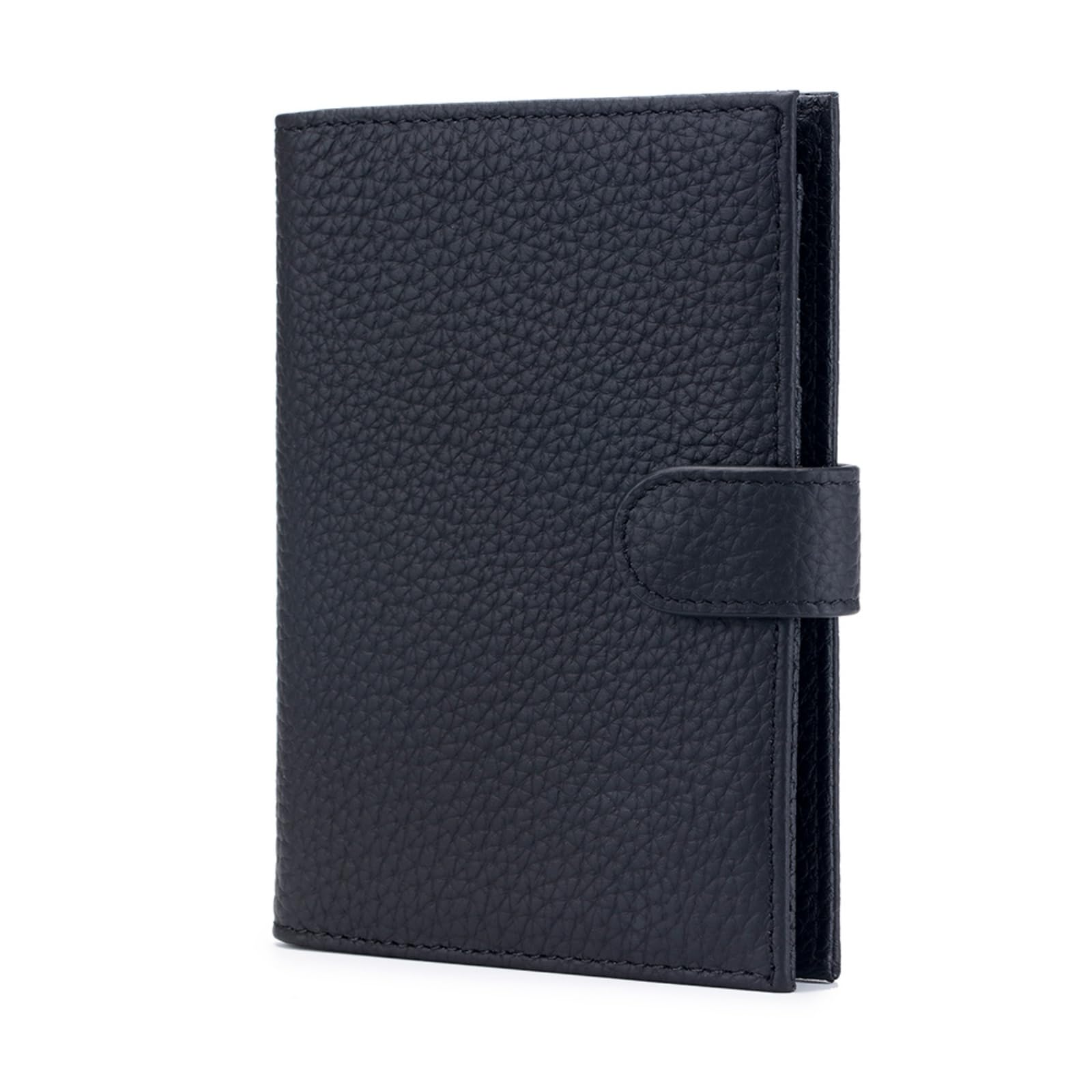 Genuine Leather Travel Passport Holder, Ultra-Thin Passport Book Holder With Cash Compartment and Zipped Coin Pocket, Passport holders suitable for