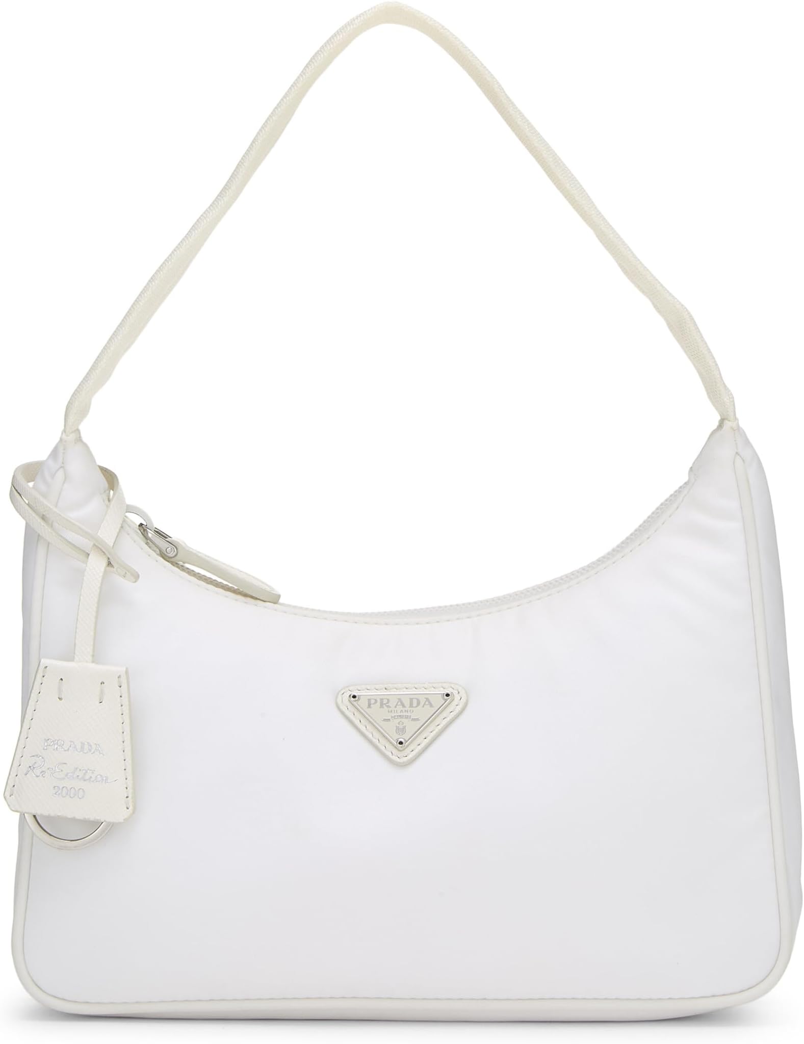 prada bag white