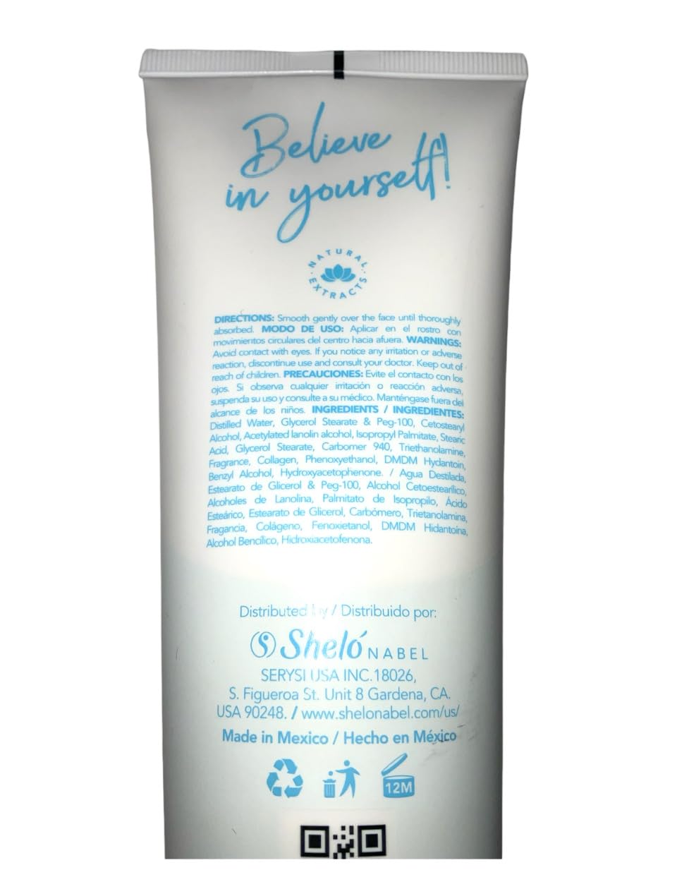 Sheló NABEL Moisturizing Facial Cream with Collagen, 8.46 floz - Image 5