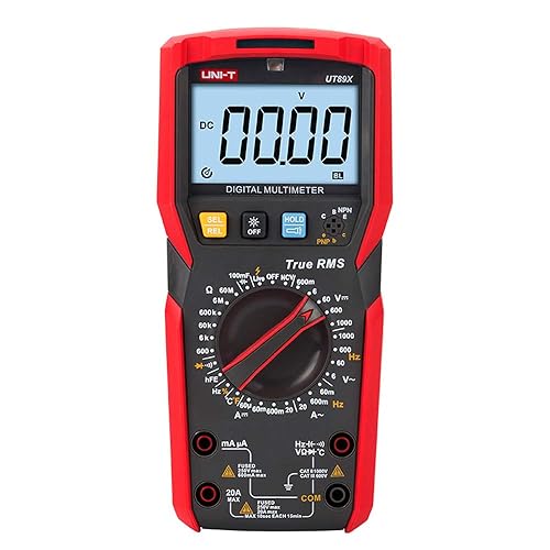 UNI-T UT89X multimeter True RMS NCV tester ac dc Voltmeter Ammeter Capacitance Frequency Resistance Temperature tester