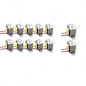 A Dozen Transformers 24V AC Transformer 10VA 10W, 120V to 24V, Low Noise, 12% Less Heat, 3 Year Wrt