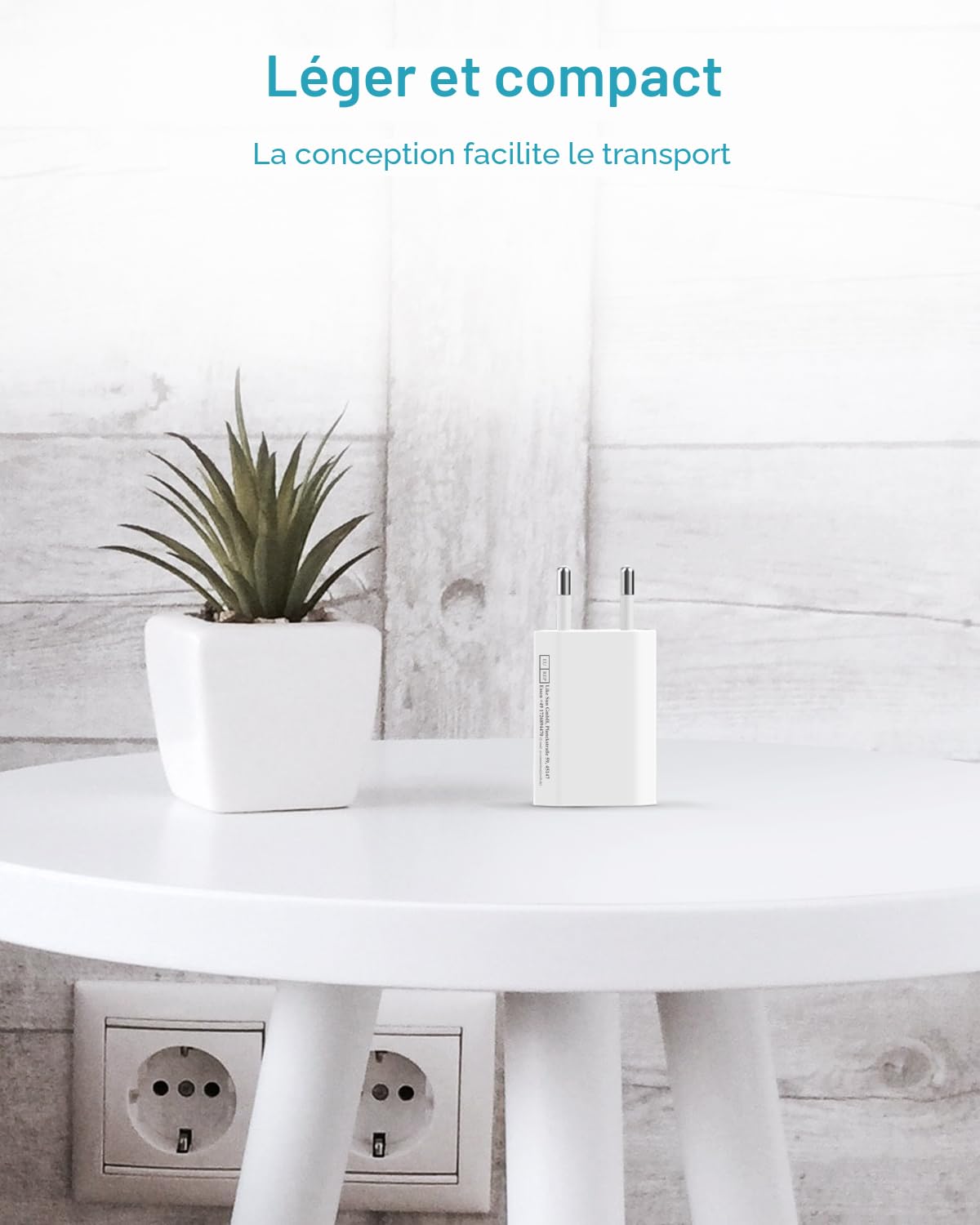 Chargeur Apple MFi Certifié et Câble iPhone 2M [Lot de 2], 5W Prise USB Chargeur Apple Adaptateur Secteur USB avec Câble Lightning pour iPhone 14/13/12/11 Pro Max/XS/X/8/7/6 Plus/5/SE