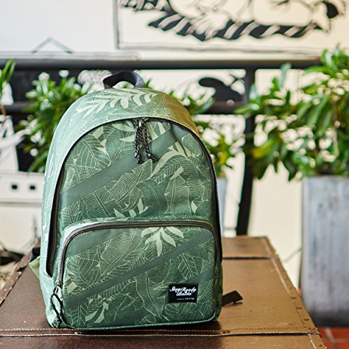 BAIDA, Zaino Casual nero Army Green