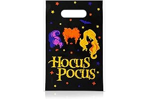 Hocus Pocus Party Invitations Witch Treat Bags