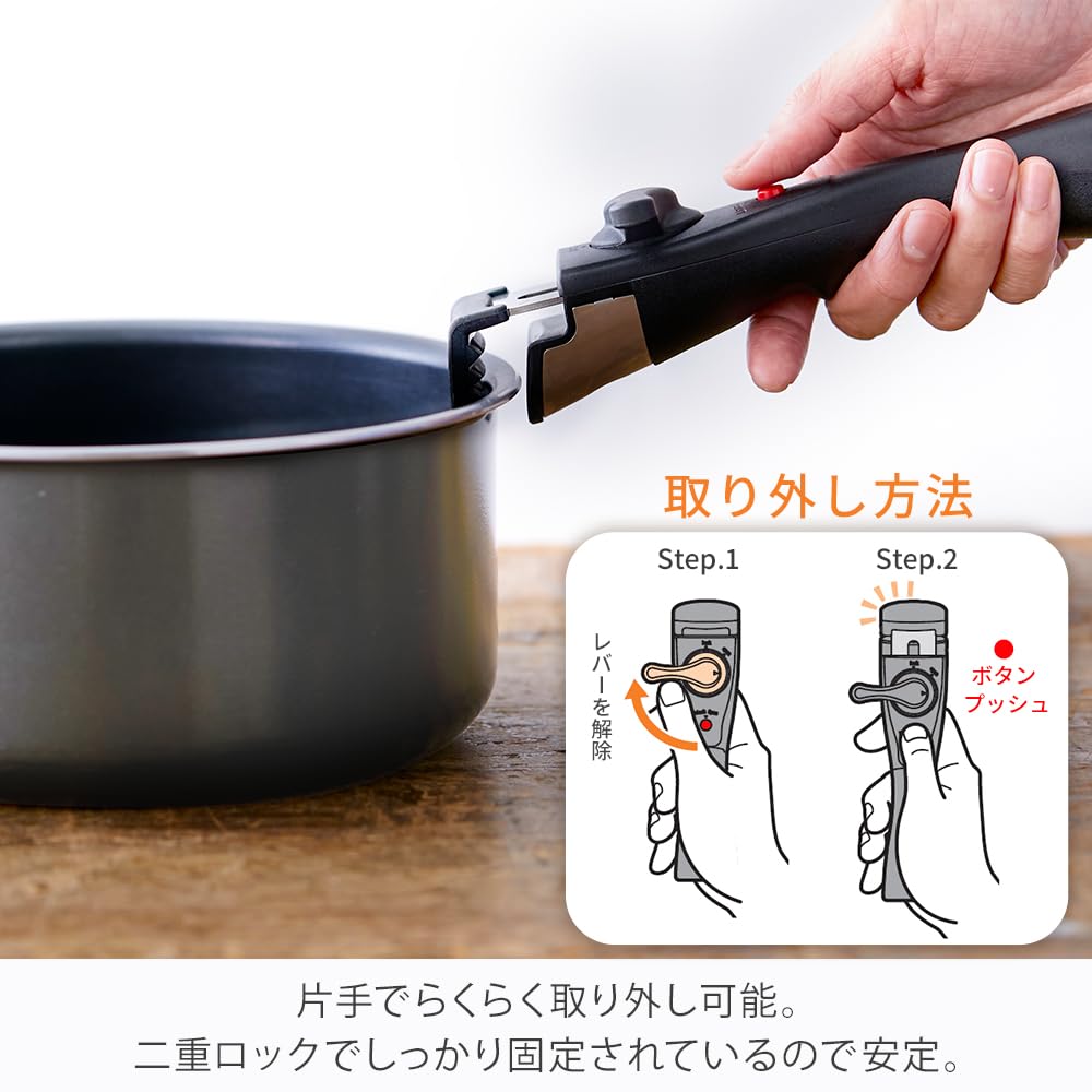 アイリスオーヤマ フライパン鍋セット 5点 ATF-SEI5サムネイル4