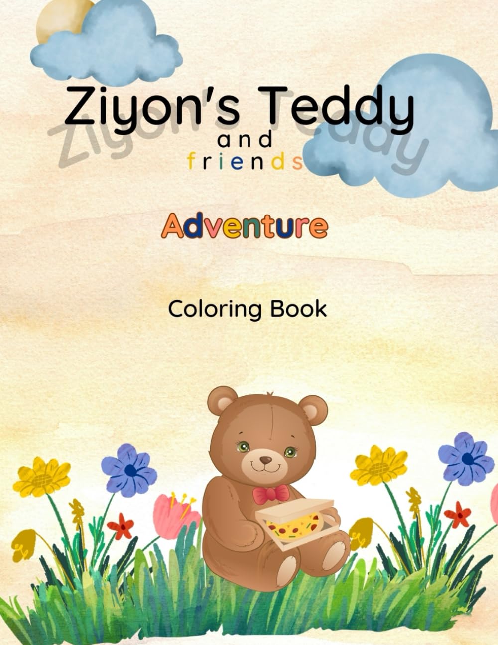 Ziyon’s Teddy and Friends Adventure Coloring Book
